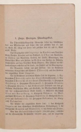 1. Lage, Grenzen, Staatsgebiet