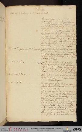 Disposition (Marsch der Armee in zwei Kolonnen)