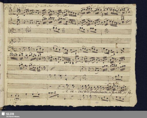 [Einlage] Scarlatti, Giuseppe: L'isola disabitata