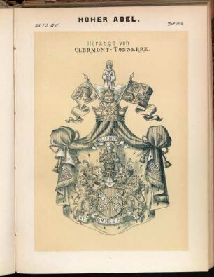 Taf. 104. Herzöge von Clermont - Tonnerre.