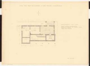 Wohnhaus Krukenberg, Bad Teinach: Grundriss KG 1:100