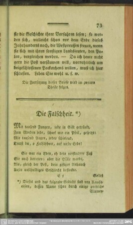 Die Falschheit