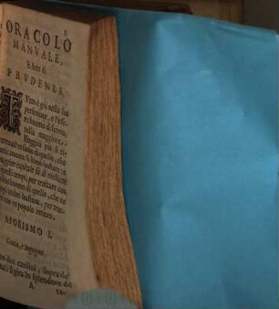 Oracolo Manvale, E Arte di Prvdenza