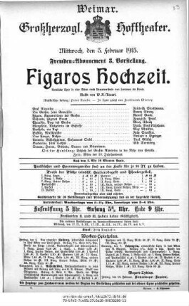 Figaros Hochzeit