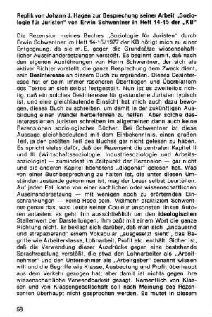 58-82, Besprechungen