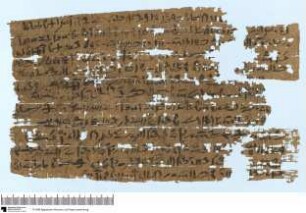 Demotischer Papyrus, Querformatbrief