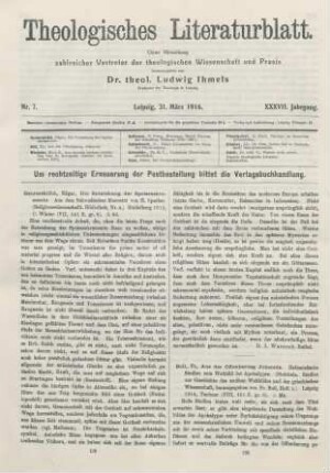 130-131 [Rezension] Boll, Franz, Aus der Offenbarung Johannis