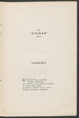 De "Ciudad" 1917