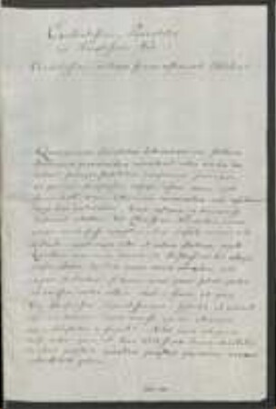 Brief von Placidus Heinrich an Regensburgische Botanische Gesellschaft