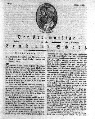 Nro. 228, Freitag den 15. November