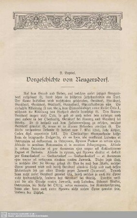 2. Vorgeschichte von Neugersdorf