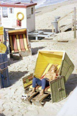 Westerland: Strandkörbe