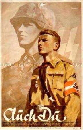 Werbeblatt für die Waffen-SS