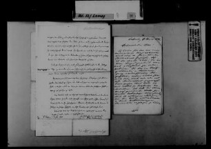 Schreiben von Friedrich von Weech, Karlsruhe, an August Lamey: Frage bzgl. eines biografischen Beitrages über Lamey.