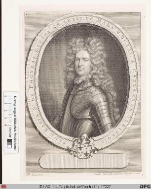 Bildnis Paul de Rapin, sieur de Thoyras