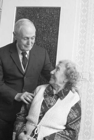 Diamanthochzeit der Eheleute Michael und Katarina Fischer aus der Rommelstraße