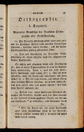 Orthographie.