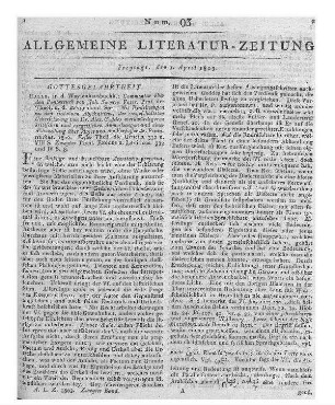 Zöllner, J. F.: Predigtentwürfe. Für das Jahr 1800-1801. Berlin: Maurer 1801-1802