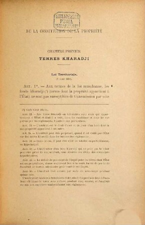 La législation eu matière immobilière eu Égypte : Gouvernement Égyptien. Recueil des lois, règlements et instructions administratives relatifs à la propriété immobilière