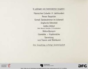 Es gelangen zum bestmöglichen Ausgebot