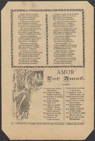 Amor por Amor. : (Danza)