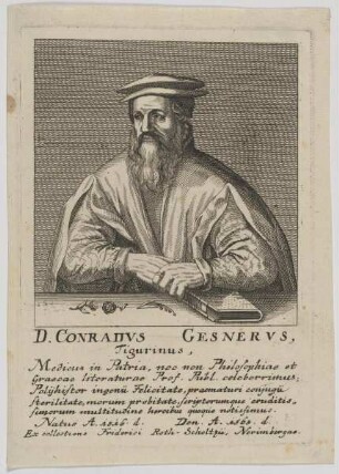 Bildnis des Conradvs Gesnervs
