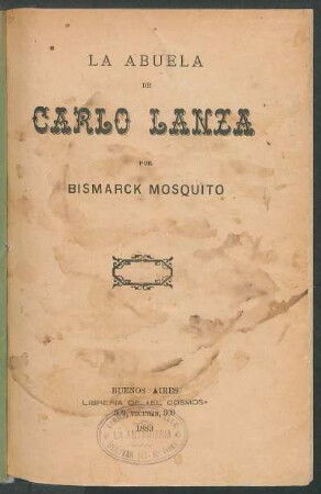 La abuela de Carlo Lanza
