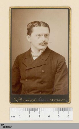 [Bildnis Albert Eugen Adam]