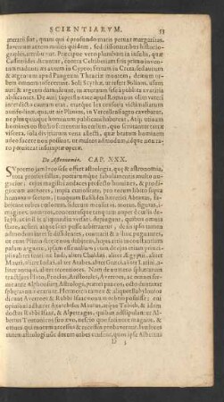 De Astronomia. Cap. XXX.