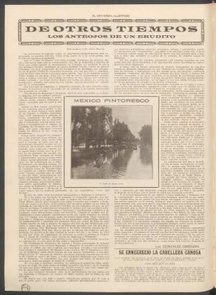De otros tiempos : Los anteojos de un erudito