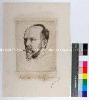 Porträt des deutschbaltischen Philosophen Hermann Graf Keyserling