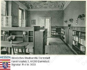 Oranienstein, Nationalpolitische Erziehungsanstalt (Napola) / Schlossbücherei - Hans-Schemm-Zimmer
