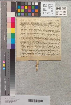 Der Knappe Cort Rebock stellt unter Besiegelung des Heinrich von Stockhausen einen Revers über die vom Abt Franz von Corvey empfangenen Lehngüter zu Albaxen, Stahle und Sülbeck aus.