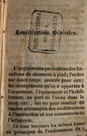 Chasseurs à pied, 1