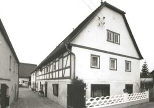Radebeul-Zitzschewig, Altzitzschewig 1?. Dreiseithof (1790 und 1929). Wohnstallhaus