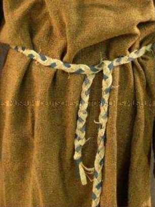 Gürtel - Kostüm eines Knechts, Nachbildung (Kittel, Hose, Gürtel)