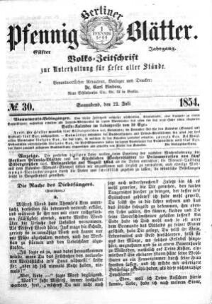 Nr. 30, Sonnabend, den 22. Juli
