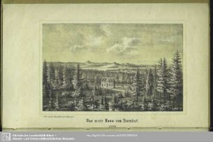 Das erste Haus von Herrnhut 1722