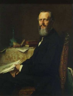 Bildnis des Kunstsammlers Eduard Cichorius