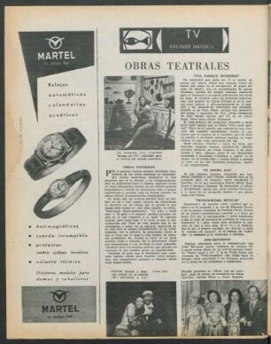 TV : Obras teatrales