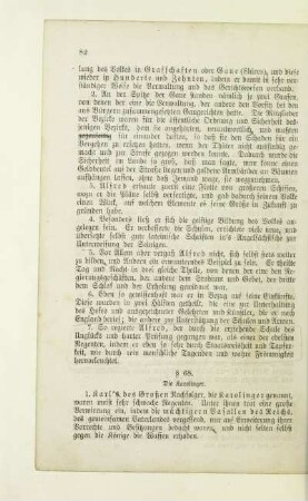 § 68. Die Karolinger