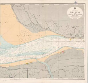 139 Nordsee; deutsche Küste. Die Elbe von Cuxhaven bis Brunsbüttelkoog