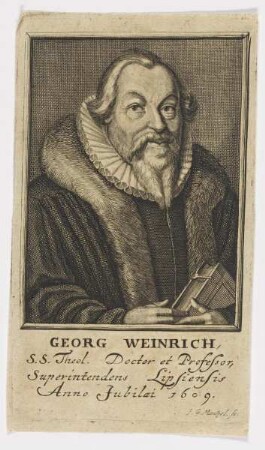 Bildnis des Georg Weinrich