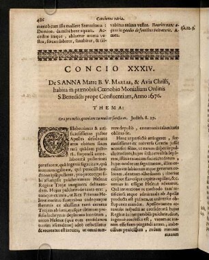 486-494, Concio XXXIV