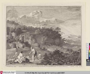 [Le Bain de Nymphes; Badende Frauen am Fluss]