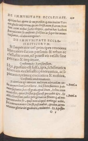 De Immunitate Ecclesiasticorum.