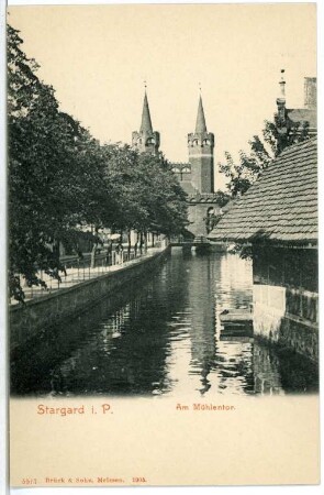 Stargard. Am Mühlentor
