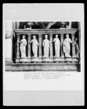 Wandgrab des Dogen Andrea Vandramin