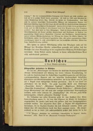 Pädagogischer Ferienkurs in München