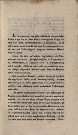 Ueber Staphyloraphie : Inaugural-Abhandlung